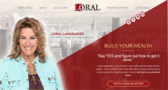 Desktop Screenshot of lorallangemeier.com